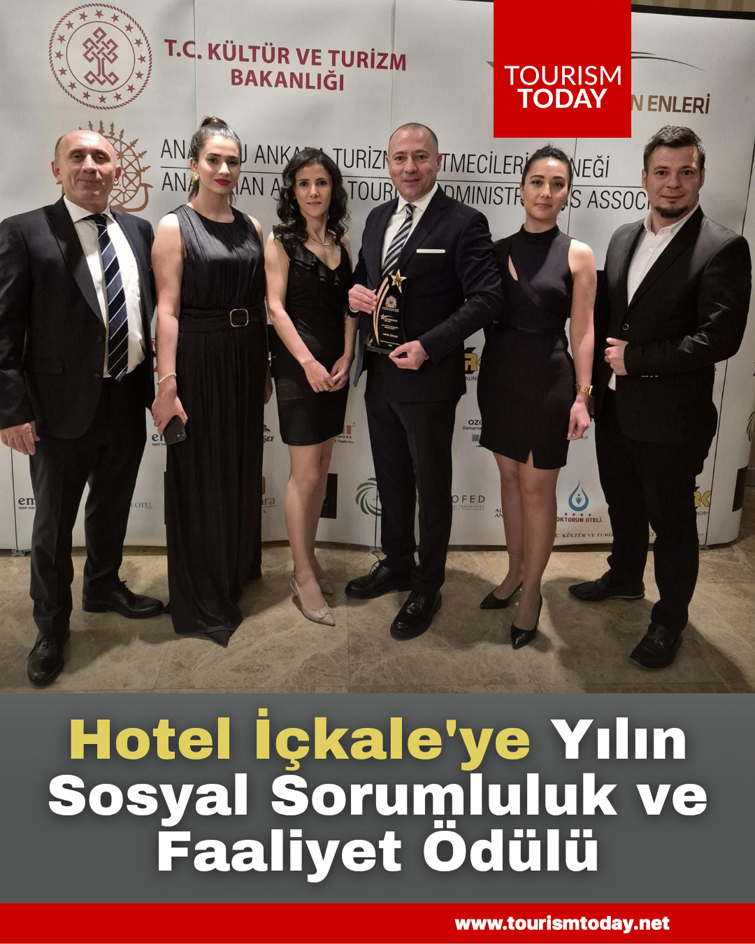 Hotel İçkale'ye Yılın Sosyal Sorumluluk ve Faaliyet Ödülü