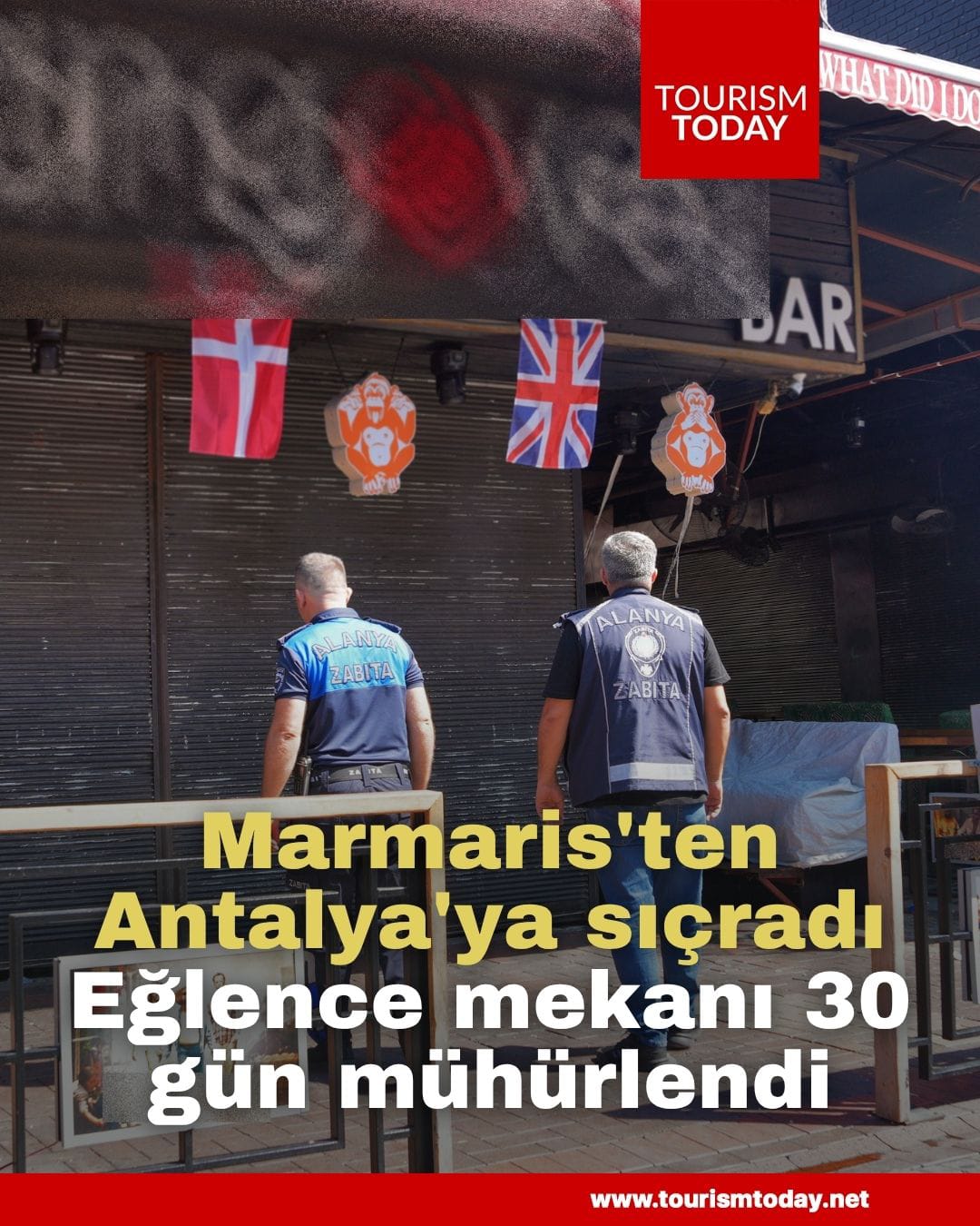 Marmaris'ten Antalya'ya sıçradı Eğlence mekanı 30 gün mühürlendi