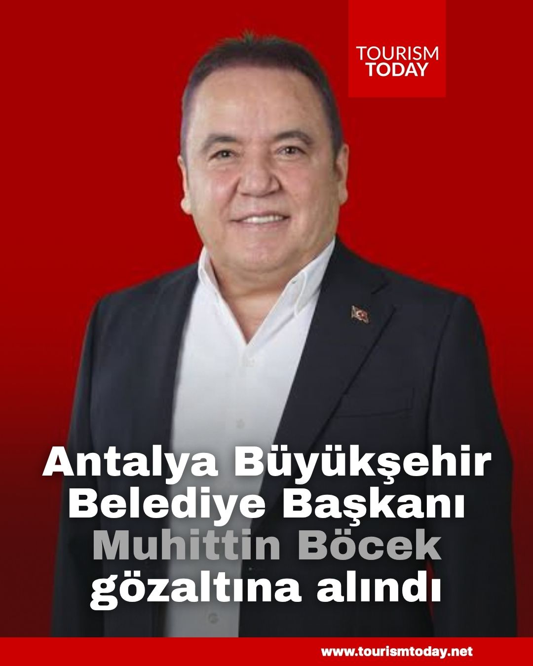 Antalya Büyükşehir Belediye Başkanı Muhittin Böcek gözaltına alındı