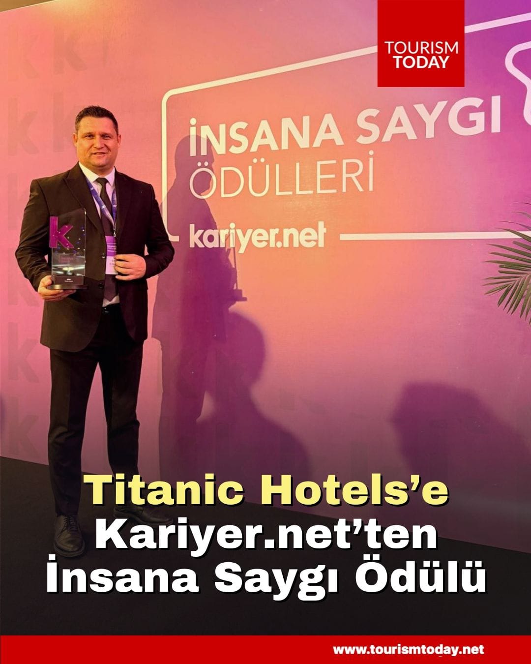 Titanic Hotels’e Kariyer.net’ten İnsana Saygı Ödülü