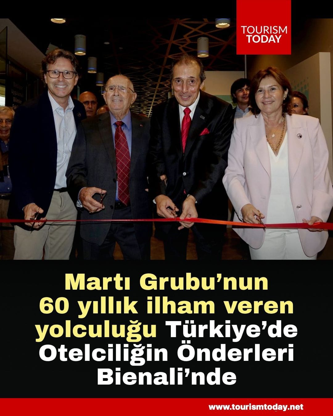 Martı Grubu’nun 60 yıllık ilham veren yolculuğu Türkiye’de Otelciliğin Önderleri Bienali’nde