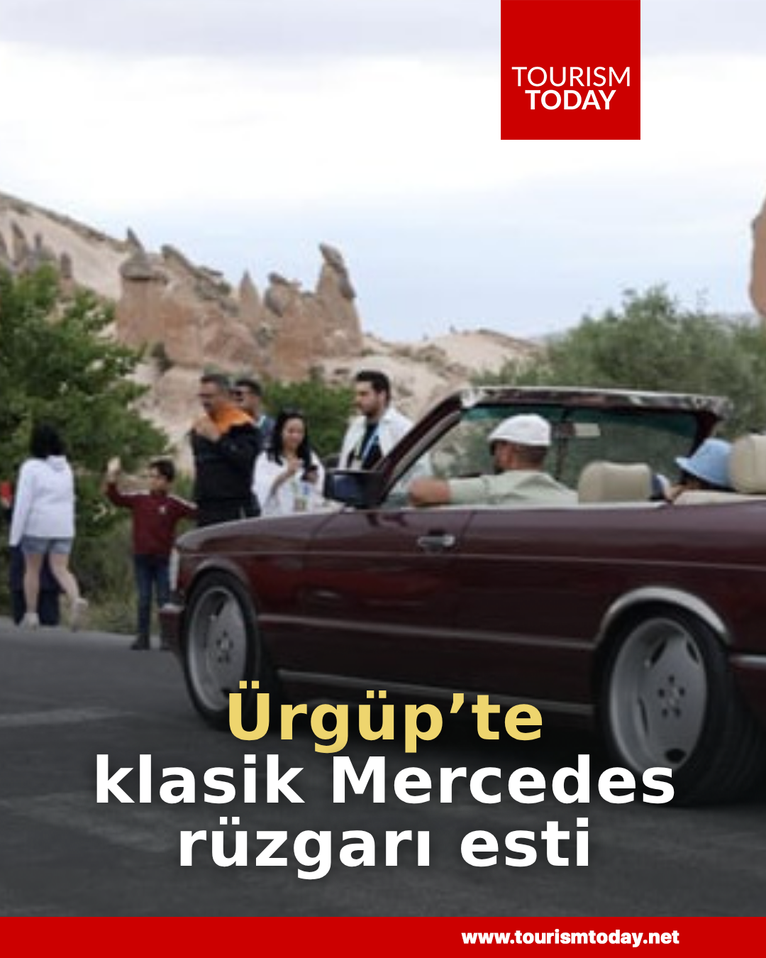 Ürgüp’te klasik Mercedes rüzgarı esti