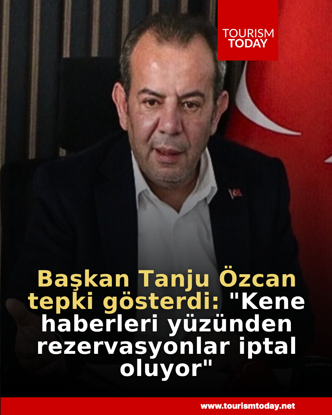 Başkan Tanju Özcan tepki gösterdi: "Kene haberleri yüzünden rezervasyonlar iptal oluyor"
