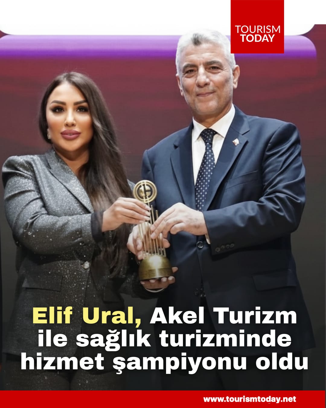 Elif Ural, Akel Turizm ile sağlık turizminde hizmet şampiyonu oldu