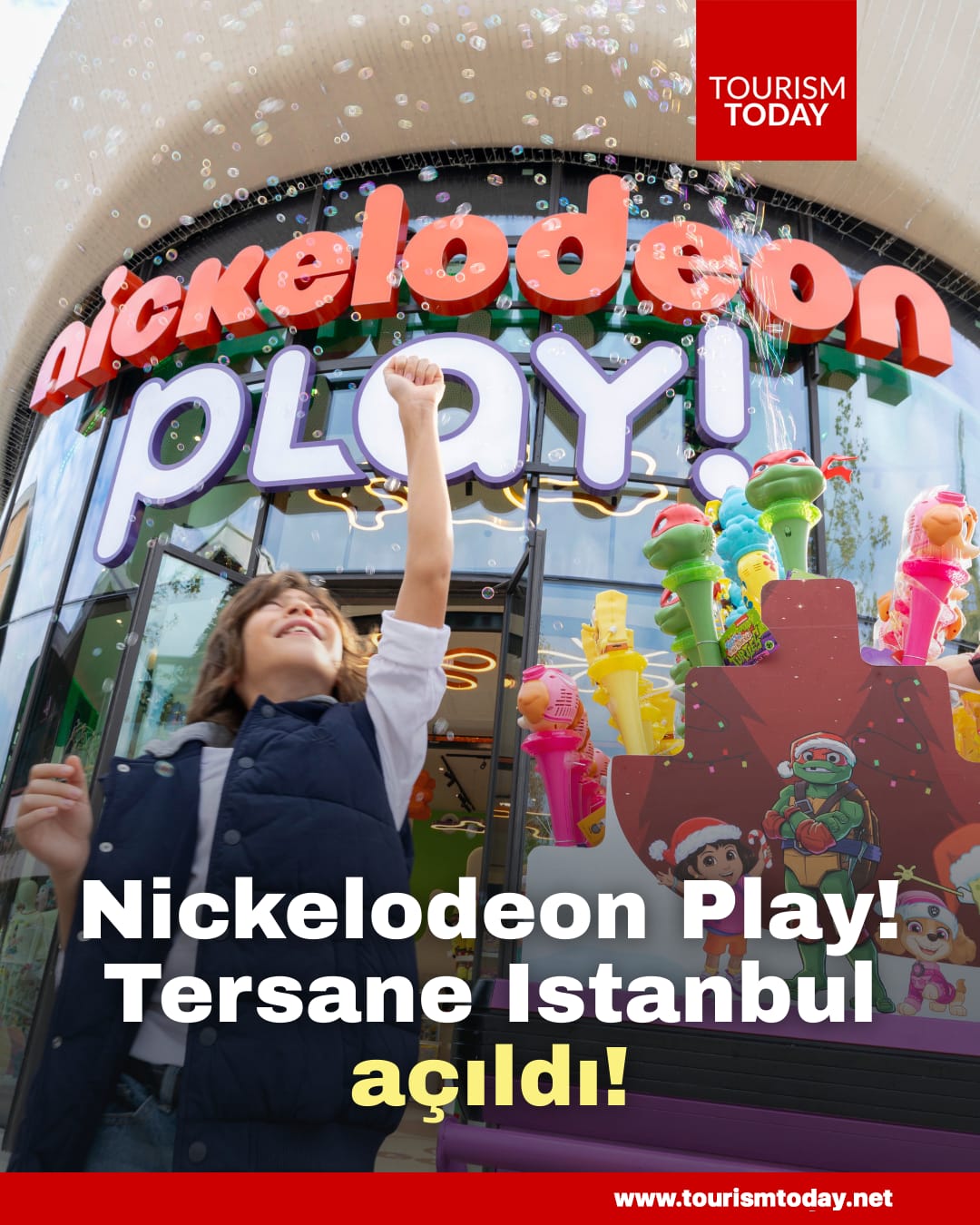 Nickelodeon Play! Tersane Istanbul açıldı!