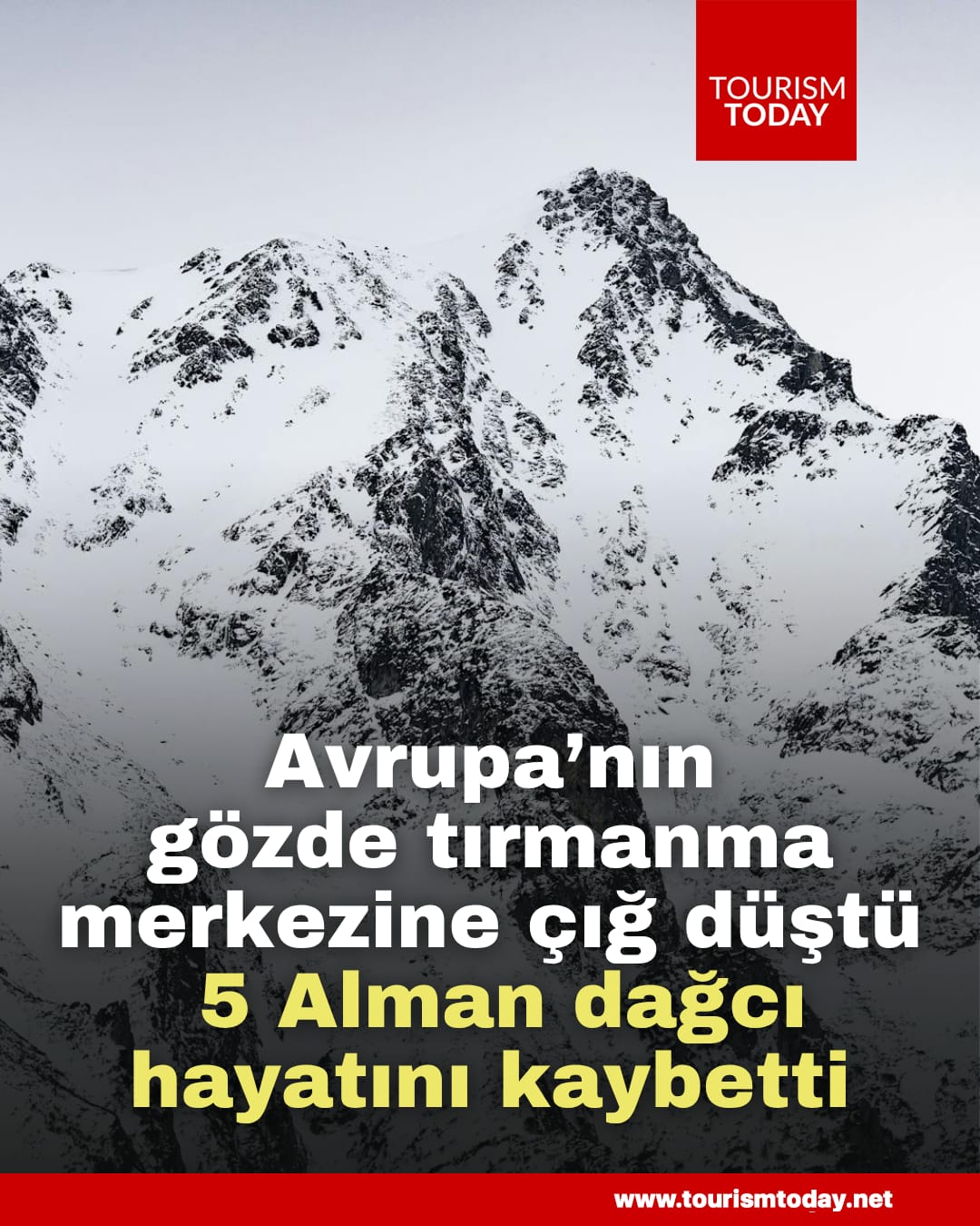 Avrupa’nın gözde  tırmanma merkezine çığ düştü: 5 Alman dağcı hayatını kaybetti