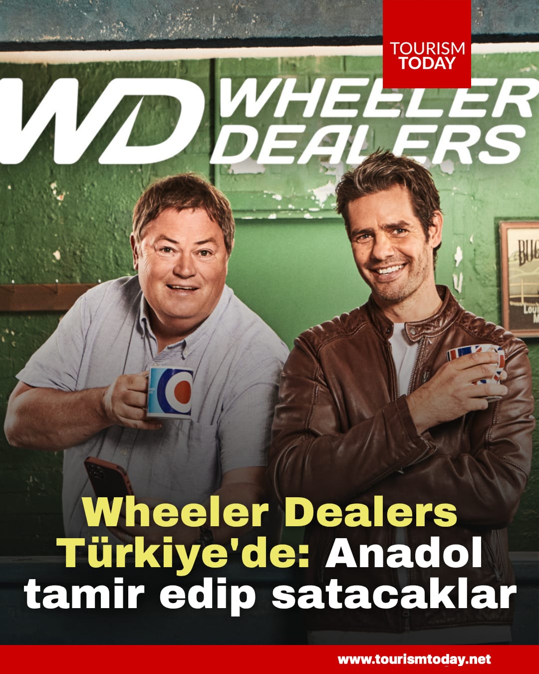 Dünyanın takip ettiği ünlü otomobil programı Wheeler Dealers Türkiye'de: Anadol tamir edip satacaklar