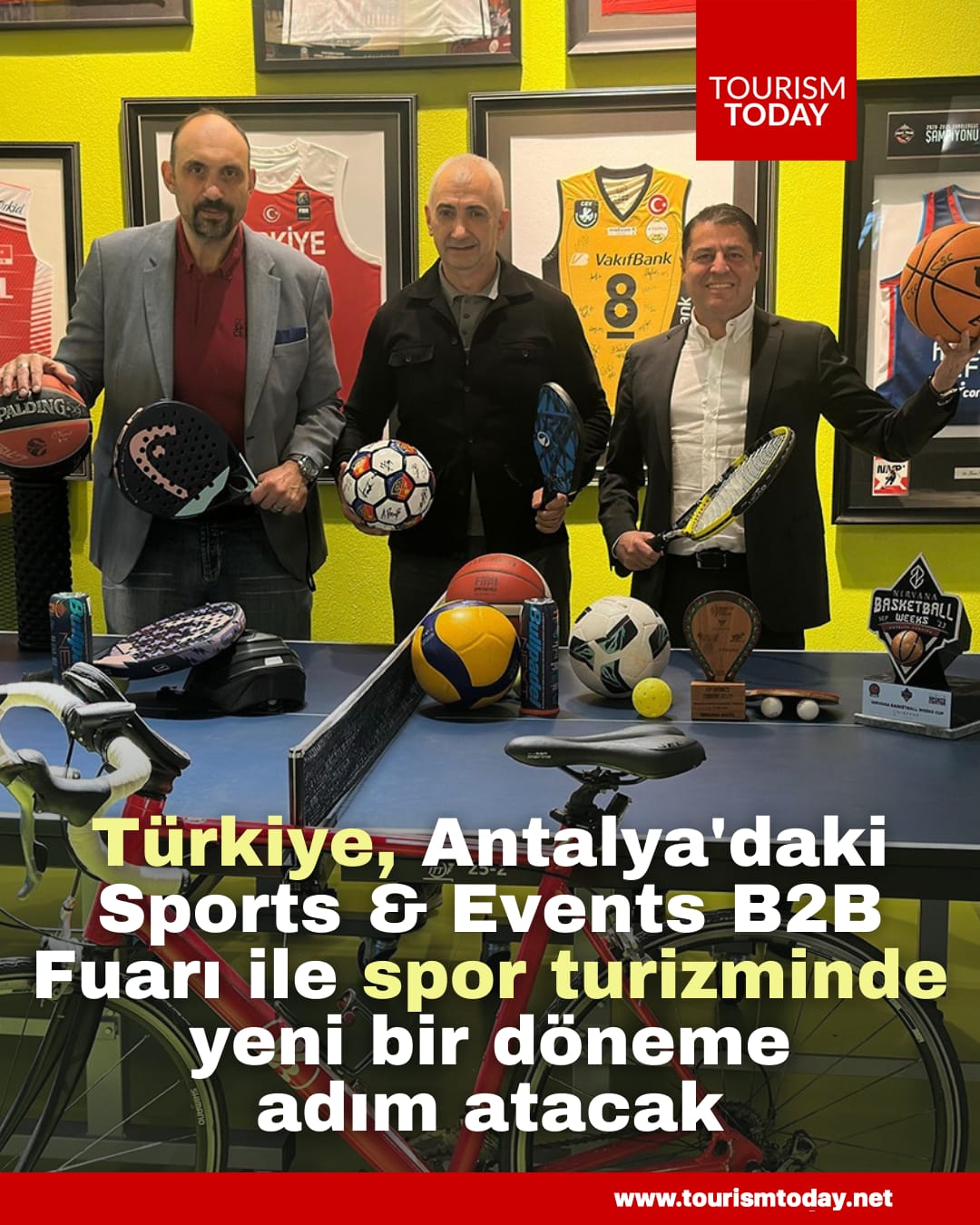 Türkiye, Antalya'daki Sports & Events B2B Fuarı ile spor turizminde yeni bir döneme adım atacak