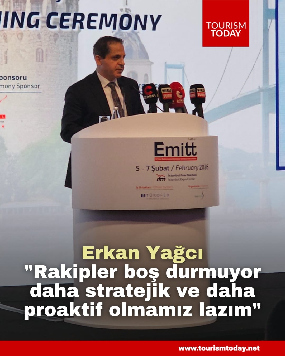 Erkan Yağcı: "Rakiplerimiz boş durmuyor, daha stratejik ve daha proaktif olmamız lazım"