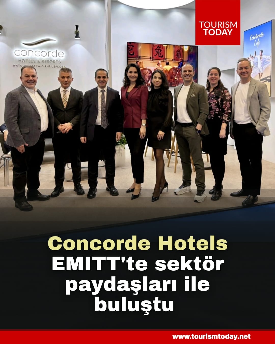 Concorde Hotels, EMITT'te sektör paydaşları ile buluştu