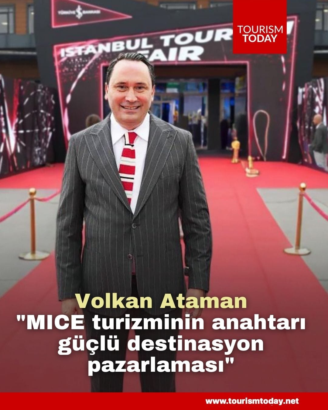 Volkan Ataman: "MICE turizminin anahtarı, güçlü destinasyon pazarlaması"