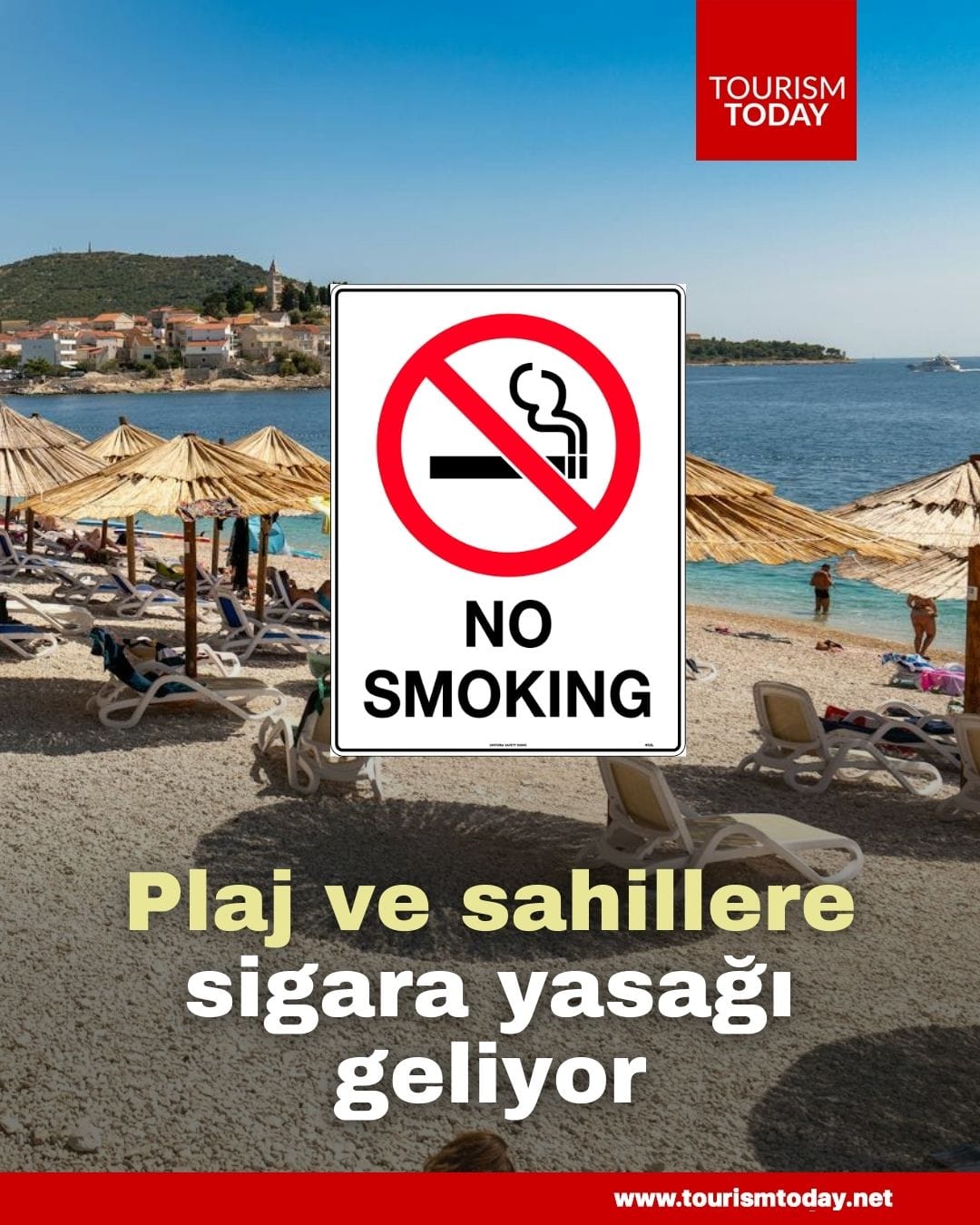 Plaj ve sahillere sigara yasağı geliyor