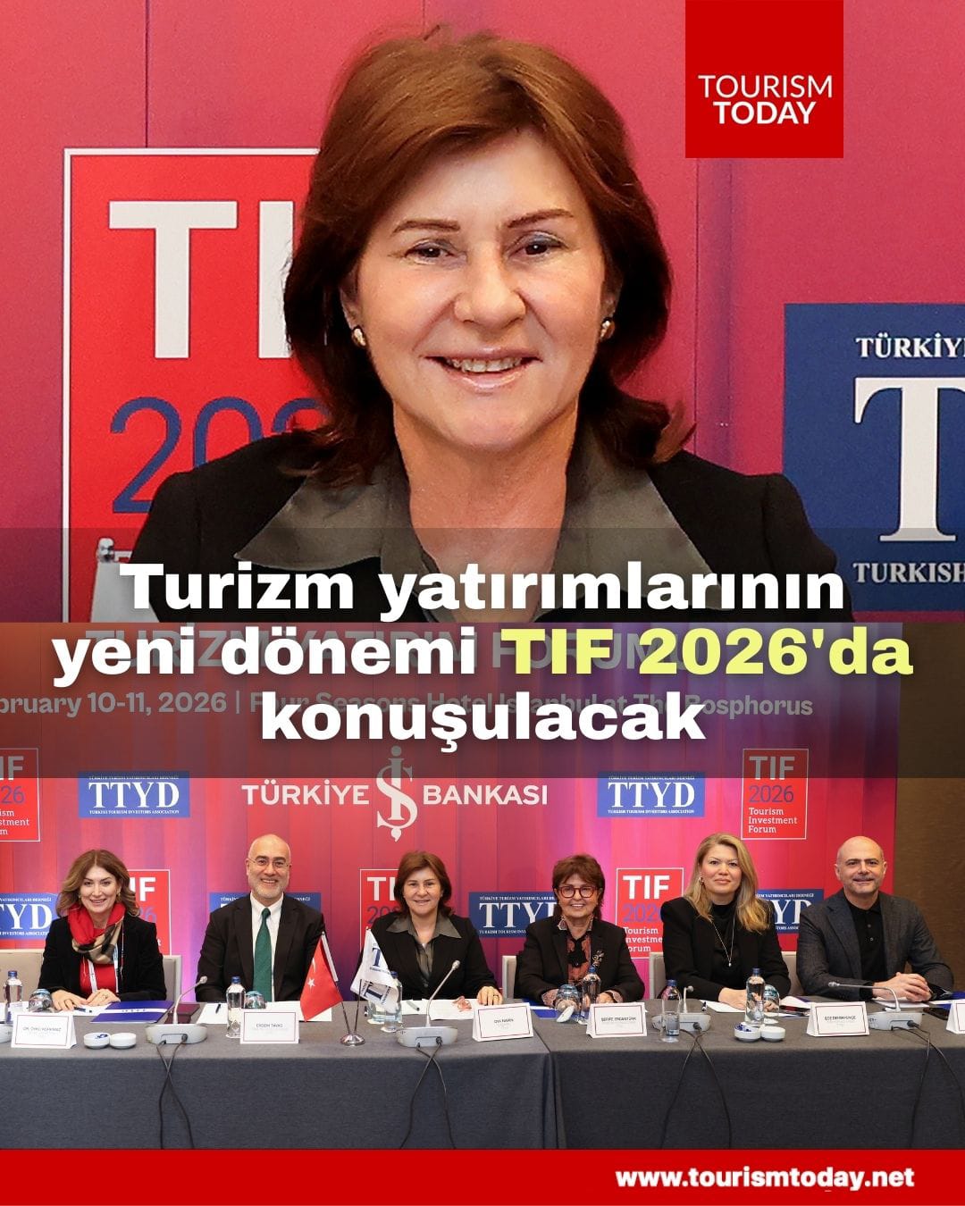 Turizm yatırımlarının yeni dönemi TIF 2026'da konuşulacak