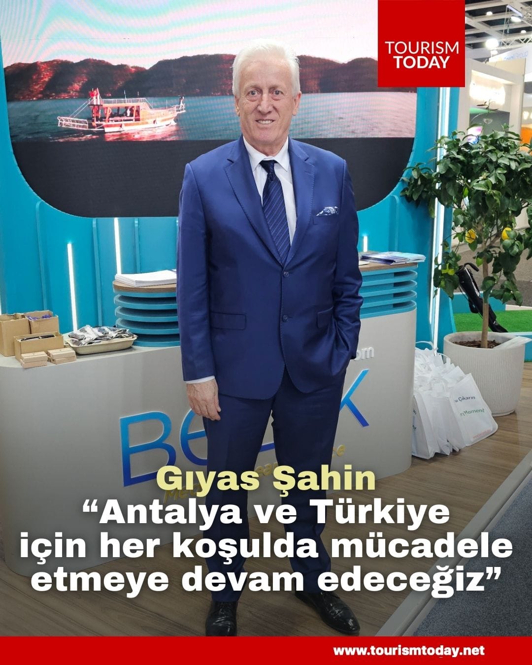 Gıyas Şahin: “Antalya ve Türkiye için her koşulda mücadele etmeye devam edeceğiz”