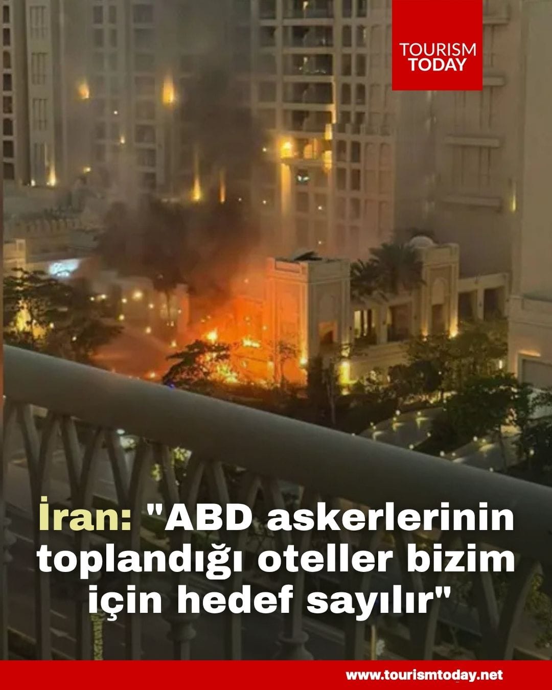 İran: "ABD askerlerinin toplandığı oteller bizim için hedef sayılır"   