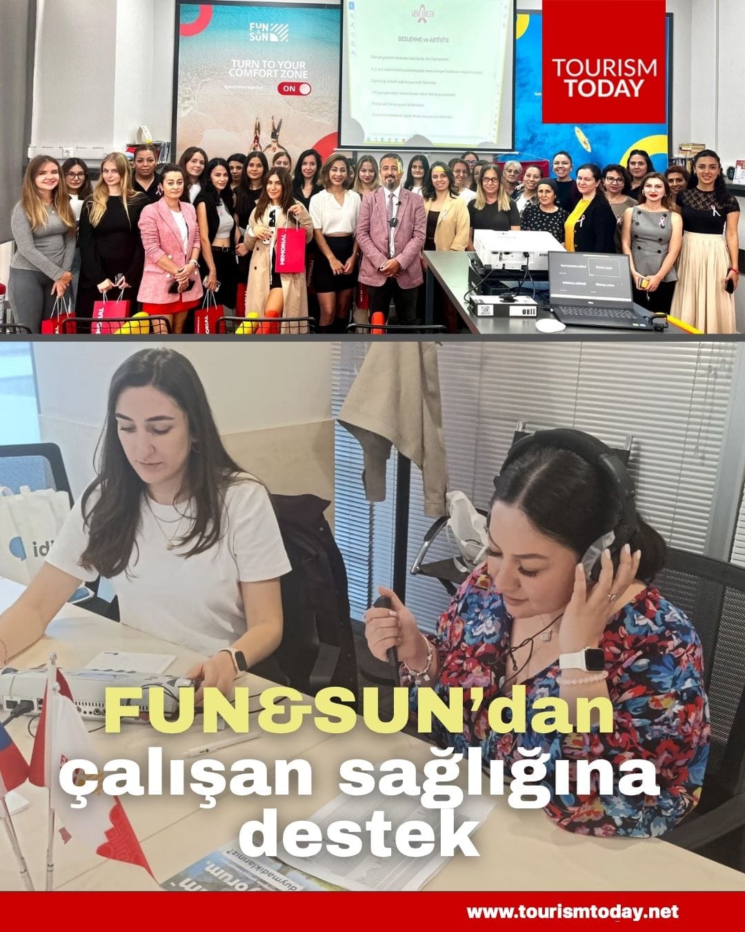 FUN&SUN’dan çalışan sağlığına destek