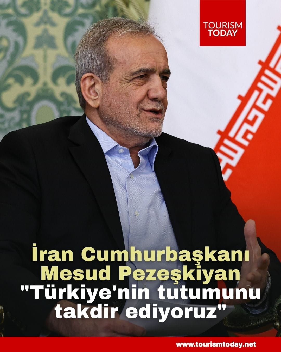 İran Cumhurbaşkanı Mesud Pezeşkiyan: "Türkiye'nin tutumunu takdir ediyoruz" 
