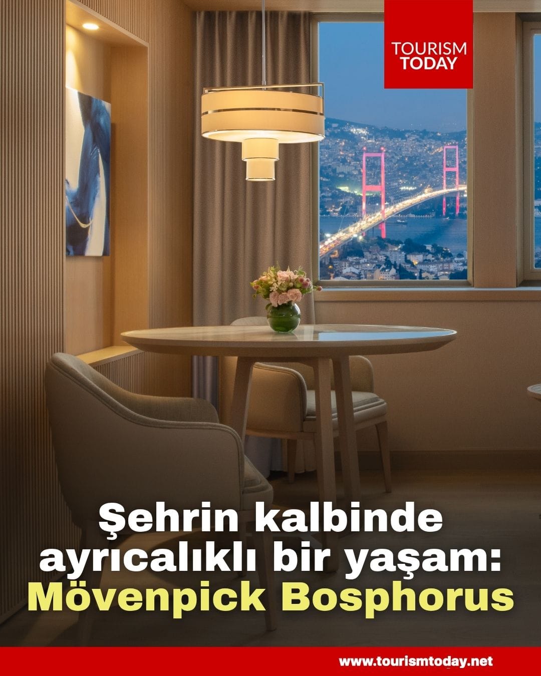 Şehrin kalbinde ayrıcalıklı bir yaşam: Mövenpick Bosphorus