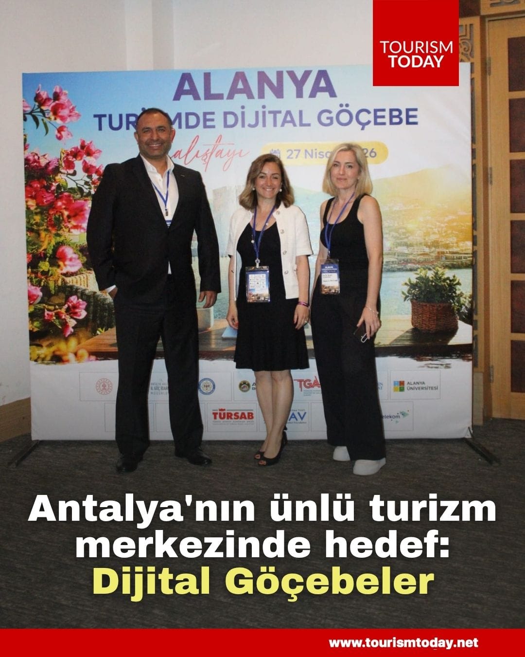 Antalya'nın ünlü turizm merkezinde hedef, Dijital Göçebeler