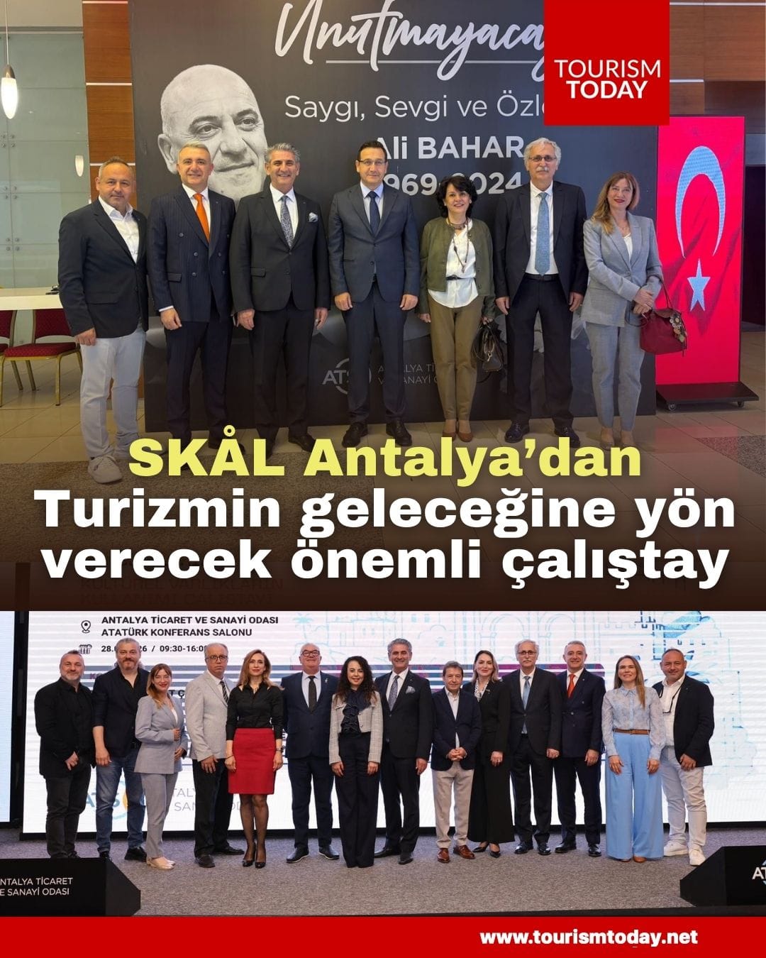 SKÅL Antalya’dan turizmin geleceğine yön verecek önemli çalıştay