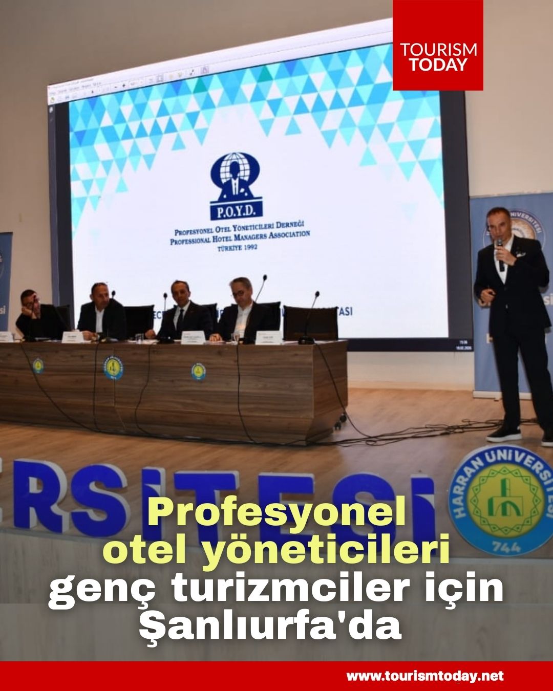 Profesyonel otel yöneticileri, genç turizmciler için Şanlıurfa'da 