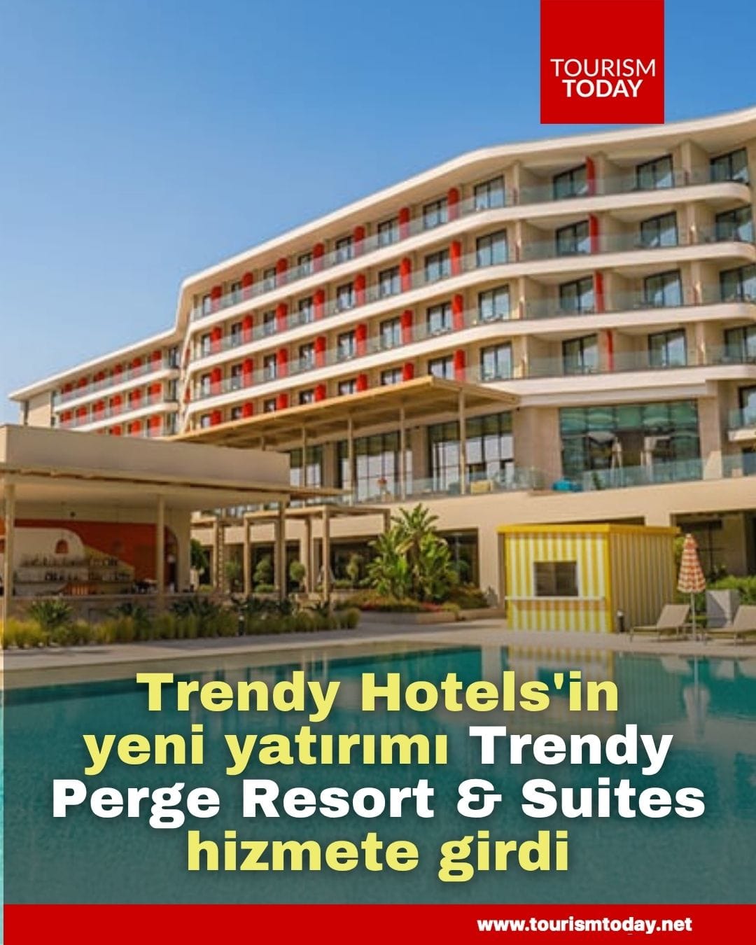 Trendy Hotels'in yeni otel yatırımı Trendy Perge Resort & Suites hizmete girdi