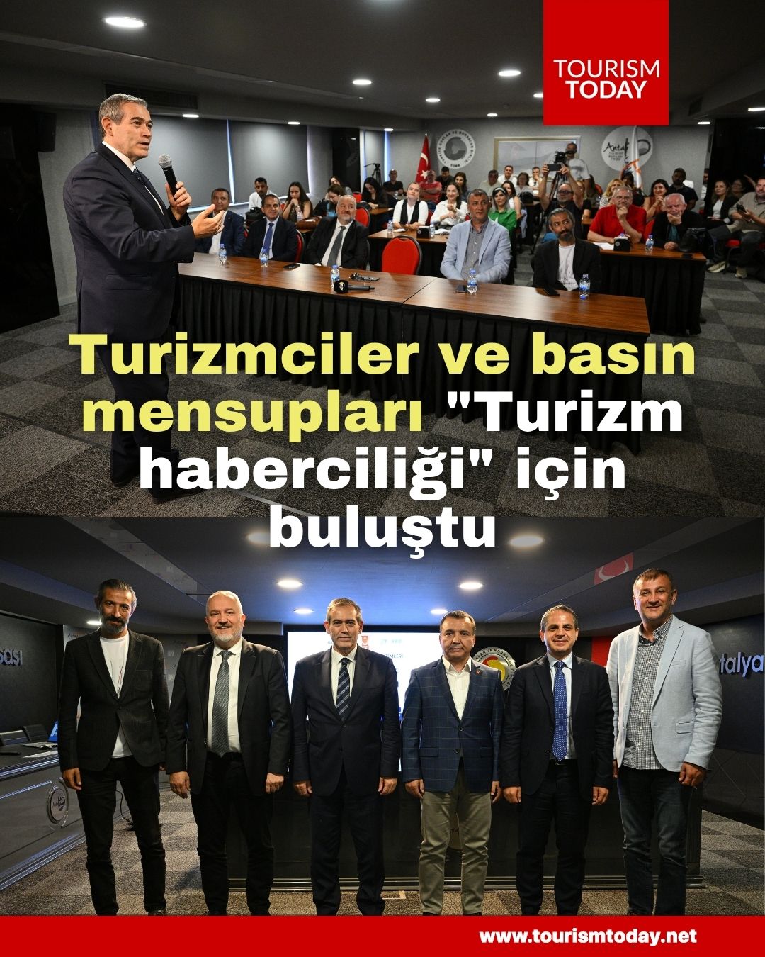 Turizmciler ve basın mensupları "Turizm haberciliği" için buluştu