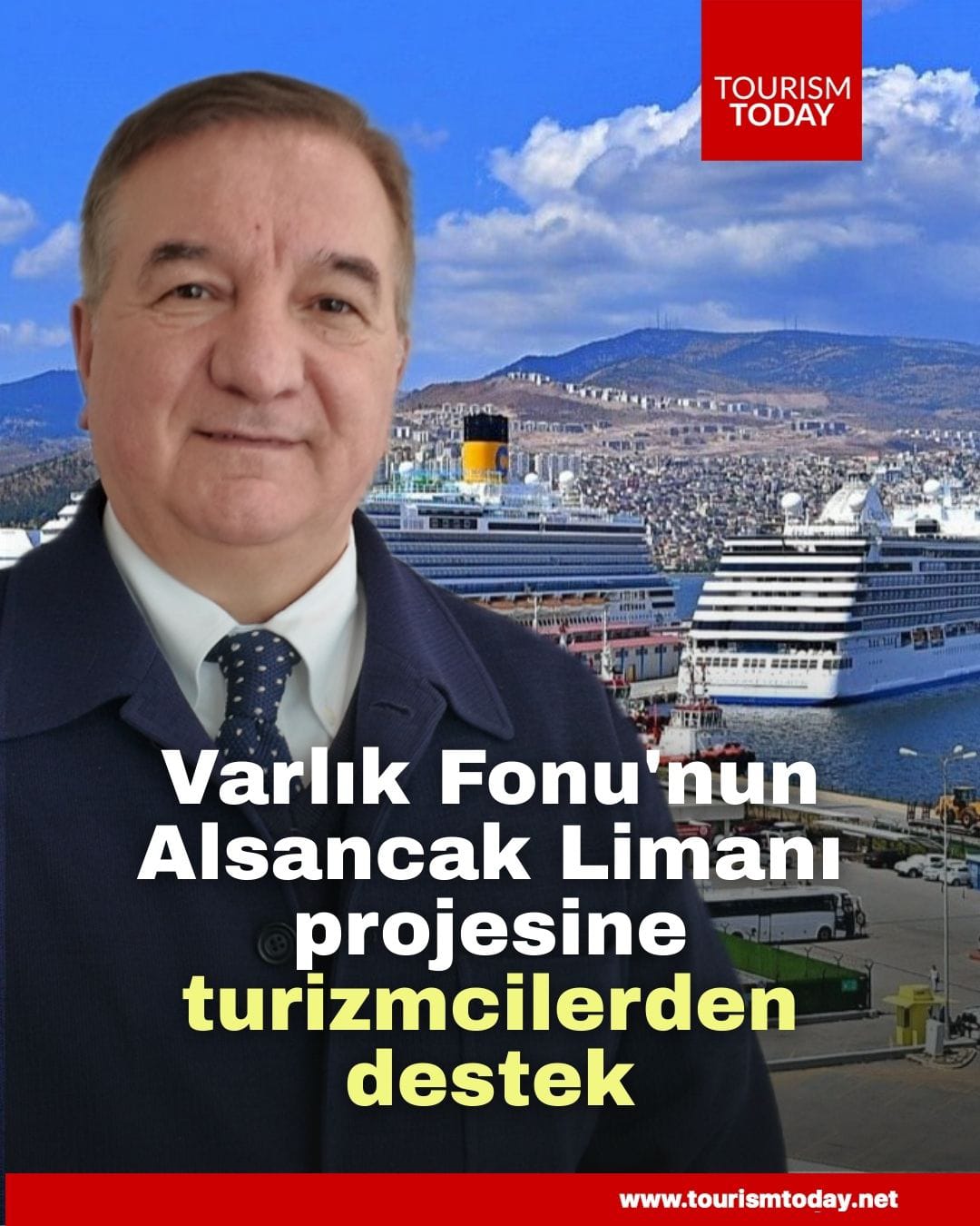 Varlık Fonu'nun Alsancak Limanı projesine turizmcilerden destek