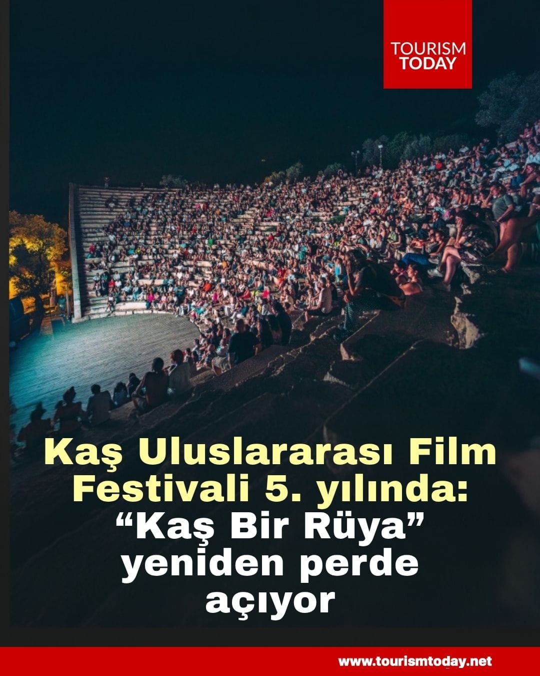 Kaş Uluslararası Film Festivali 5. yılında: “Kaş Bir Rüya” yeniden perde açıyor