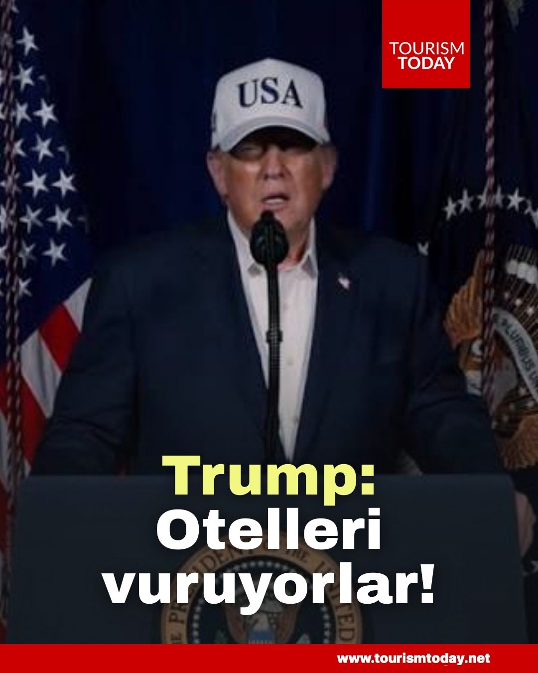 Trump: "Otelleri vuruyorlar"