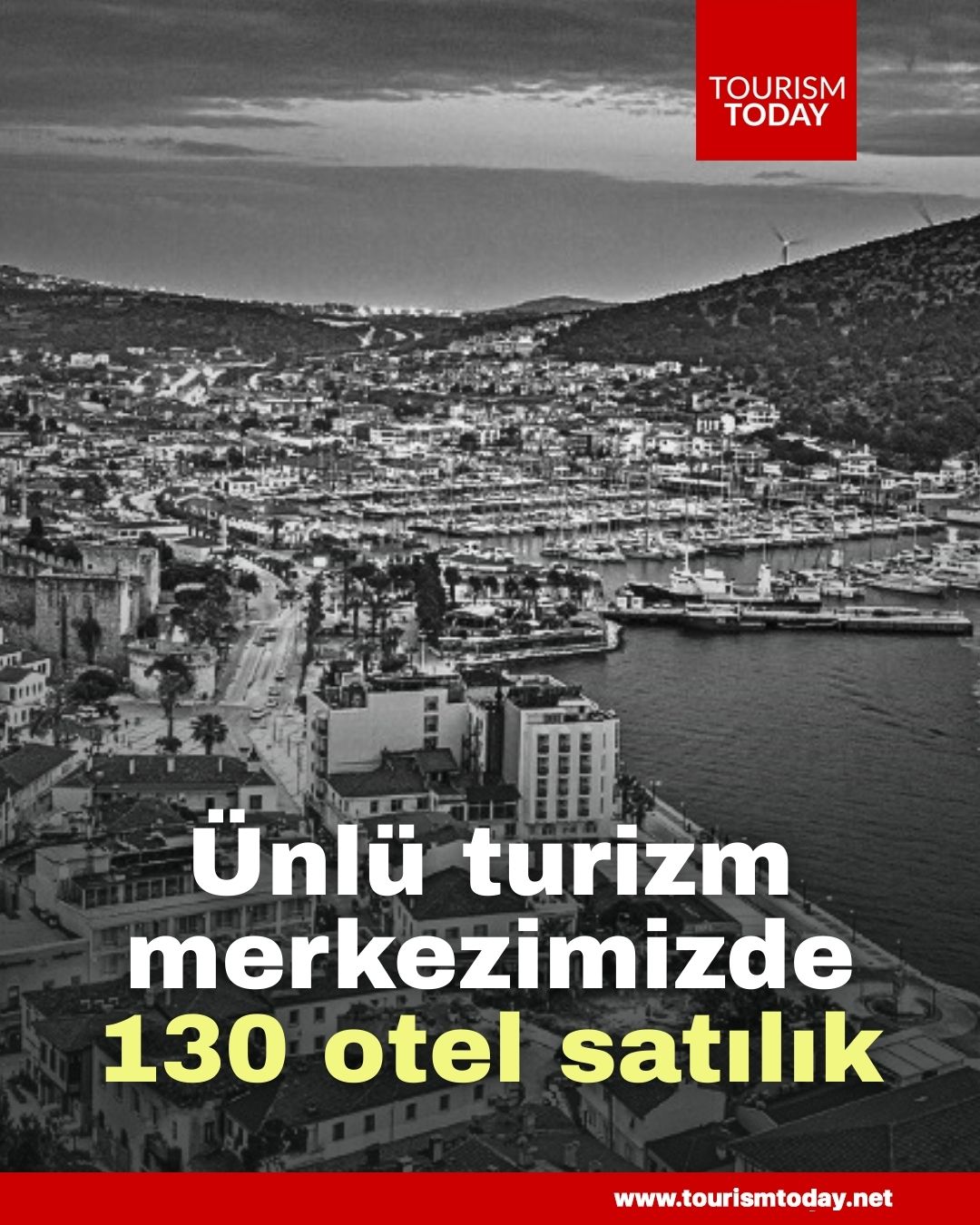 Ünlü turizm merkezimizde 130 otel satılık