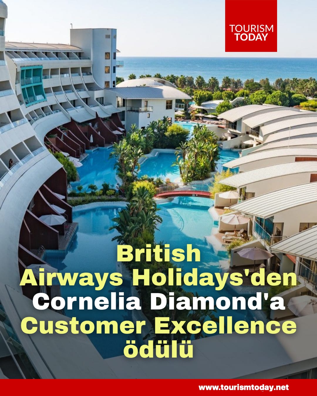 British Airways Holidays'den Cornelia Diamond'a Customer Excellence ödülü