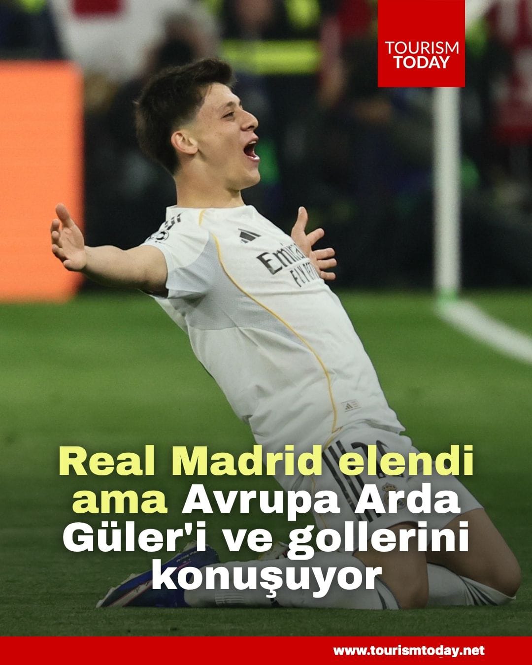 Real Madrid elendi ama Avrupa Arda Güler'i ve gollerini konuşuyor