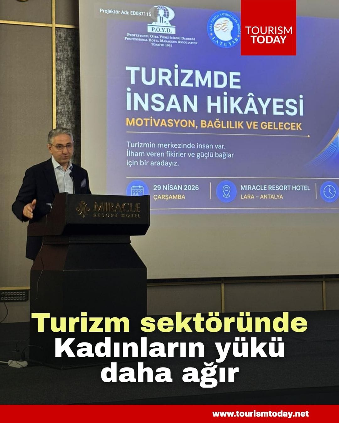 Turizm sektöründe kadınların yükü daha ağır