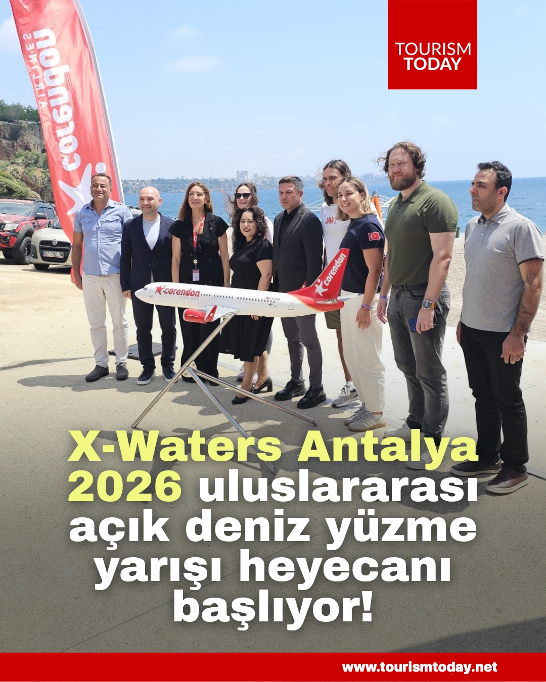 X-Waters Antalya 2026 uluslararası açık deniz yüzme yarışı heyecanı başlıyor!