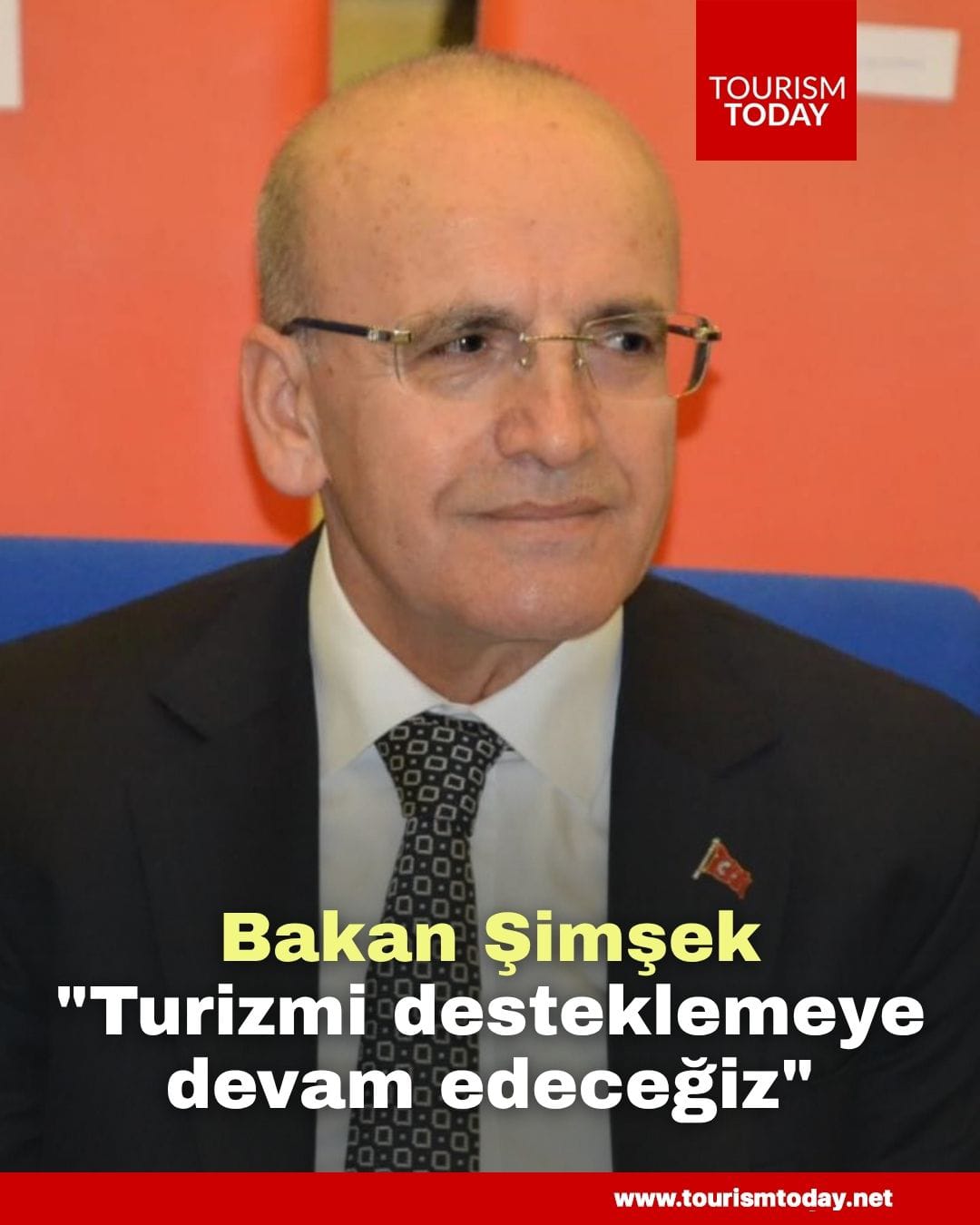 Hazine ve Maliye Bakanı Mehmet Şimşek: "Turizmi desteklemeye devam edeceğiz"