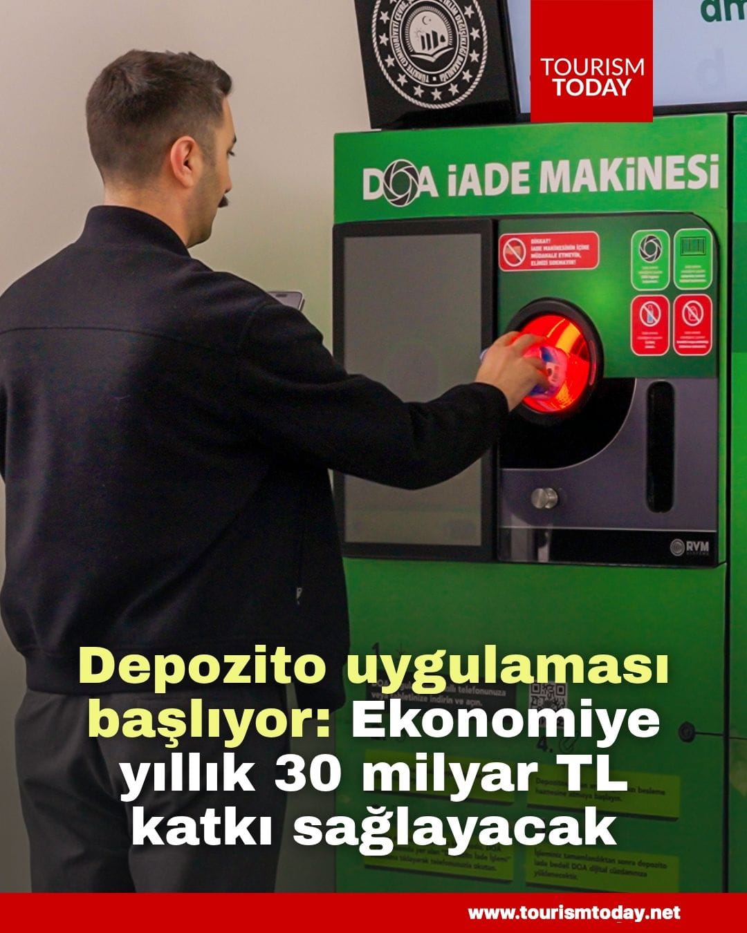 Depozito uygulaması başlıyor: Ekonomiye yıllık 30 milyar TL katkı sağlayacak