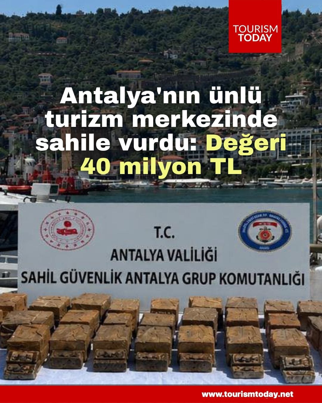 Antalya'da sahile vurdu: Değeri 40 milyon TL