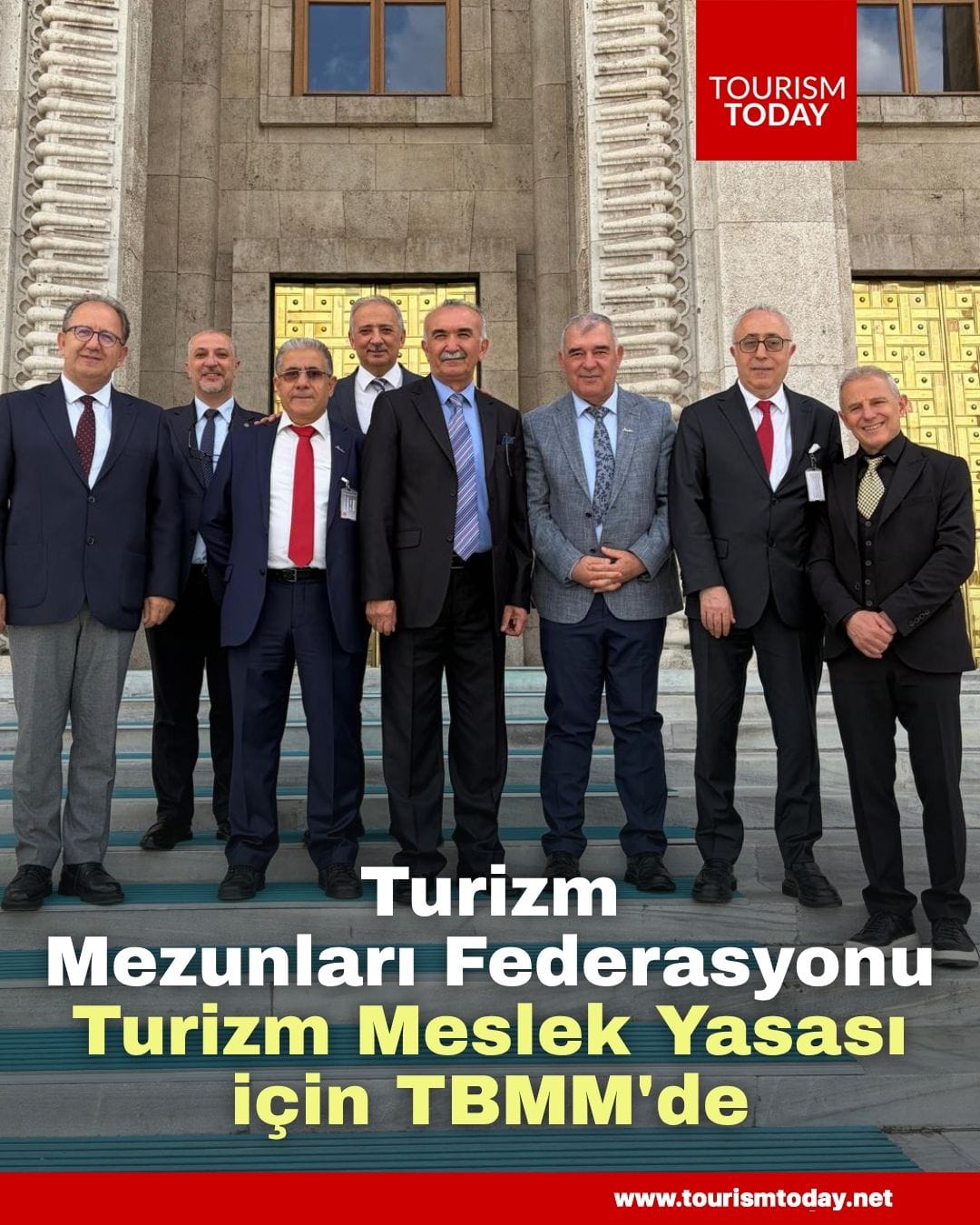 Turizm Mezunları Federasyonu, Turizm Meslek Yasası TBMM'de 