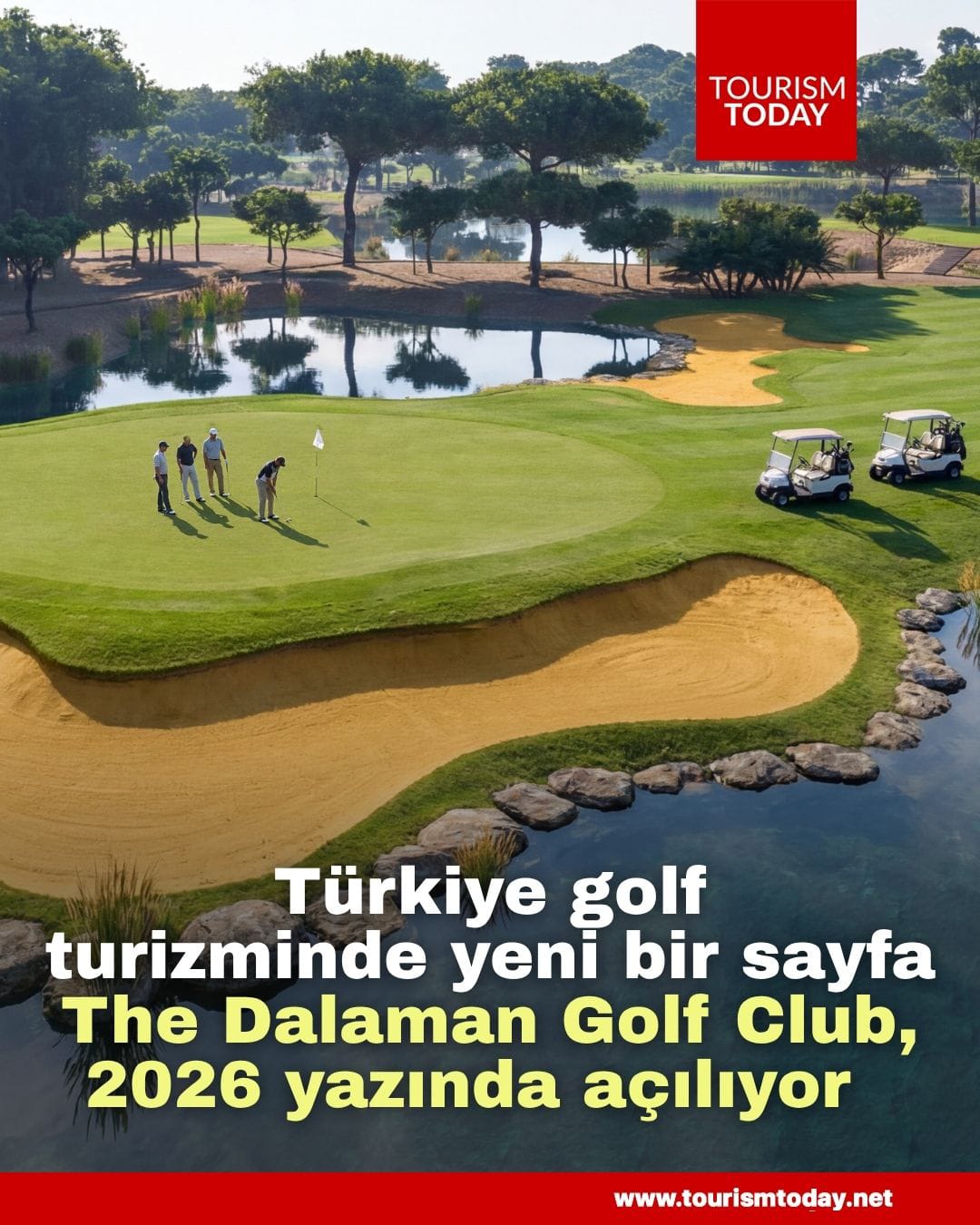 Türkiye Golf turizminde yeni bir sayfa: The Dalaman Golf Club, 2026 yazında açılıyor  