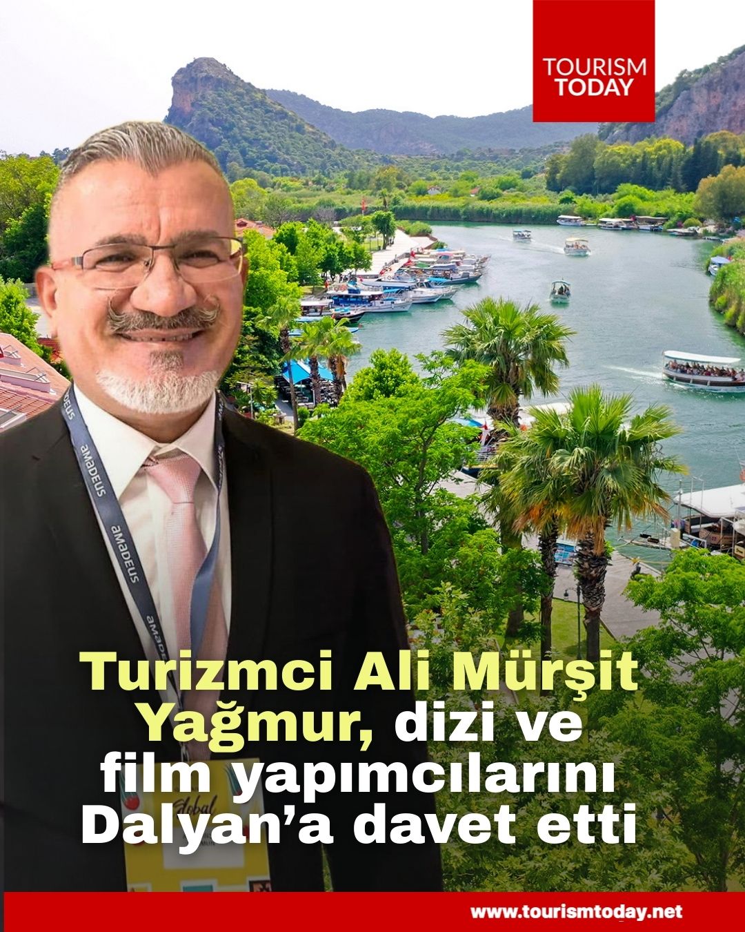 Turizmci Ali Mürşit Yağmur, yapımcıları Dalyan’a davet etti