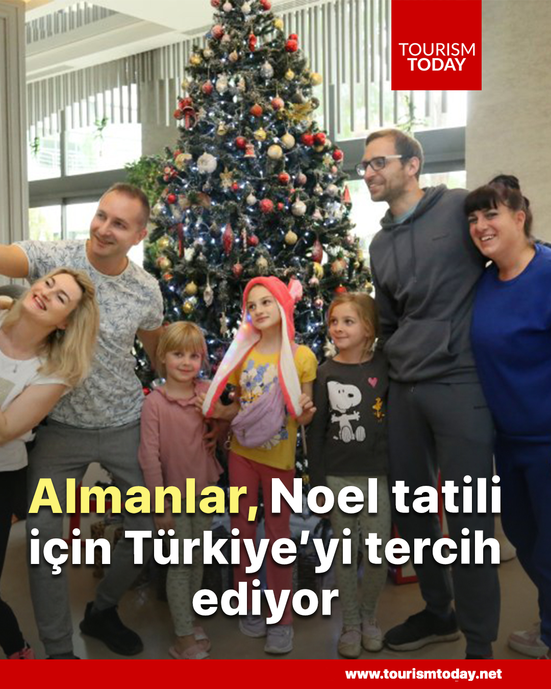 Almanlar Noel tatili için Türkiye’yi tercih ediyor