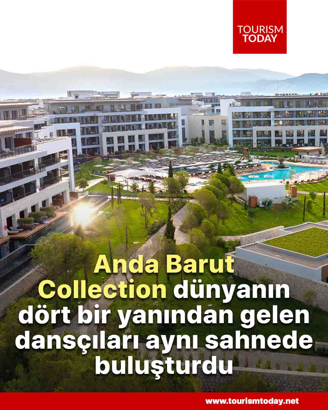 Anda Barut Collection, dünyanın dört bir yanından gelen dansçıları aynı sahnede buluşturdu