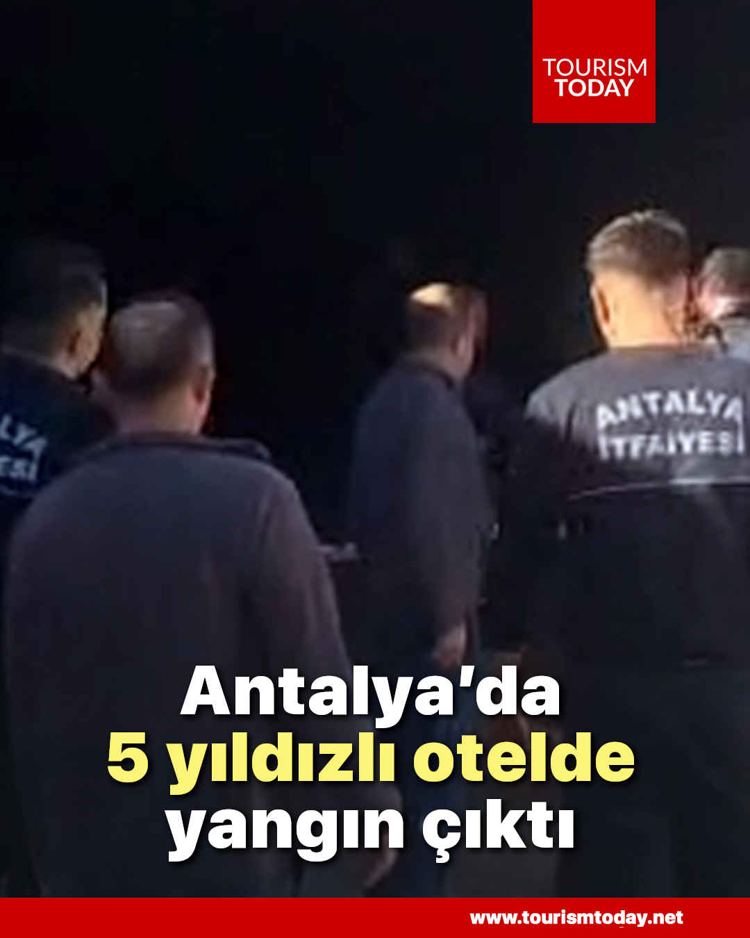 Antalya’da 5 yıldızlı otelde yangın çıktı