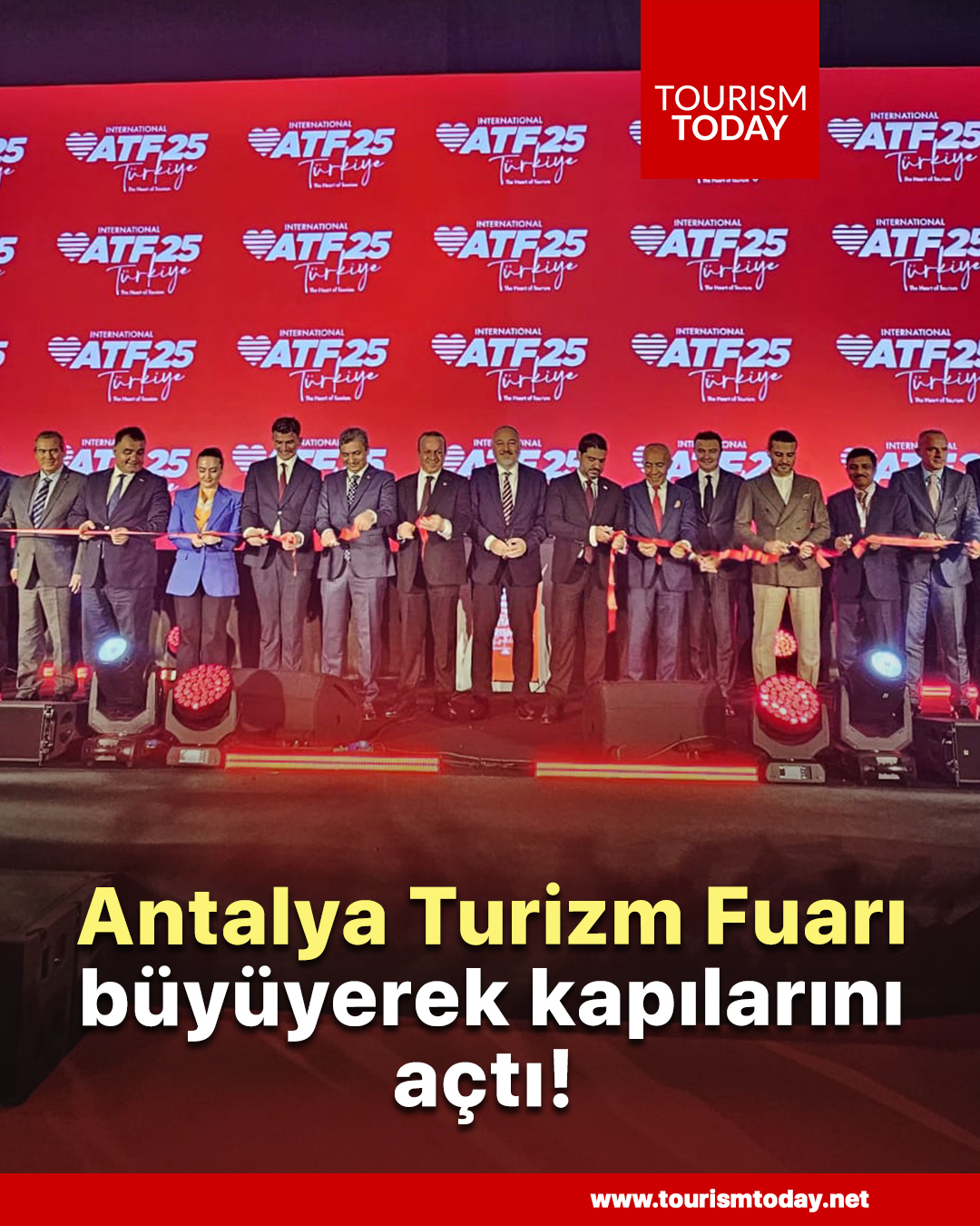 Antalya Turizm Fuarı büyüyerek kapılarını açtı!