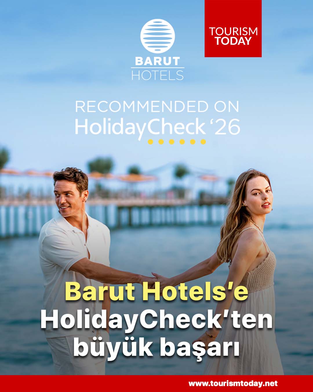 Barut Hotels’e HolidayCheck’ten büyük başarı