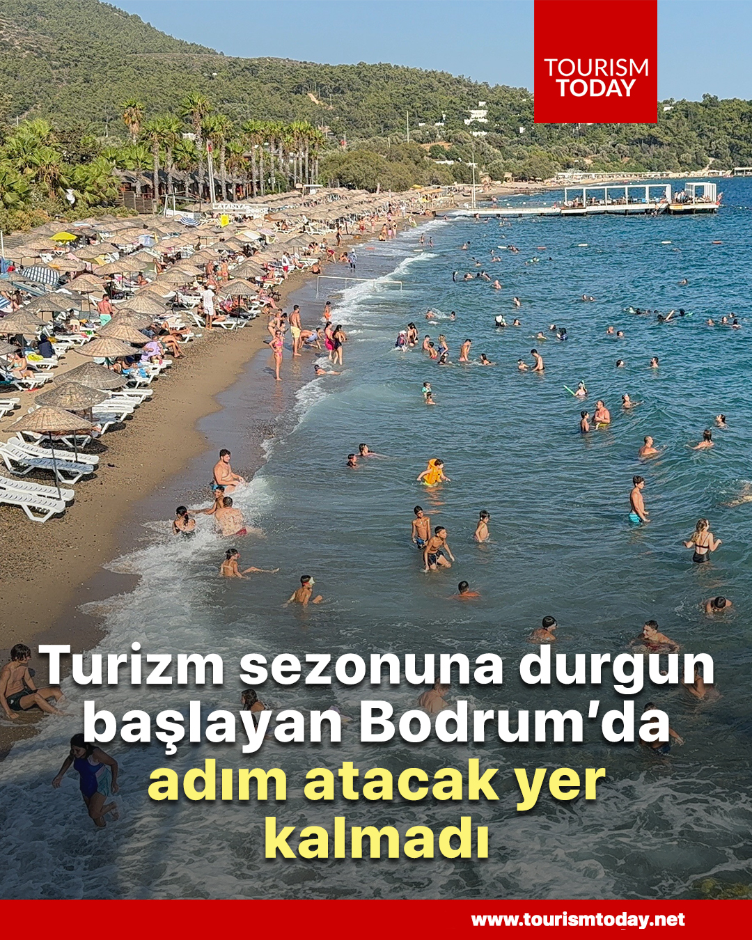 Turizm sezonuna durgun başlayan Bodrum’da adım atacak yer kalmadı