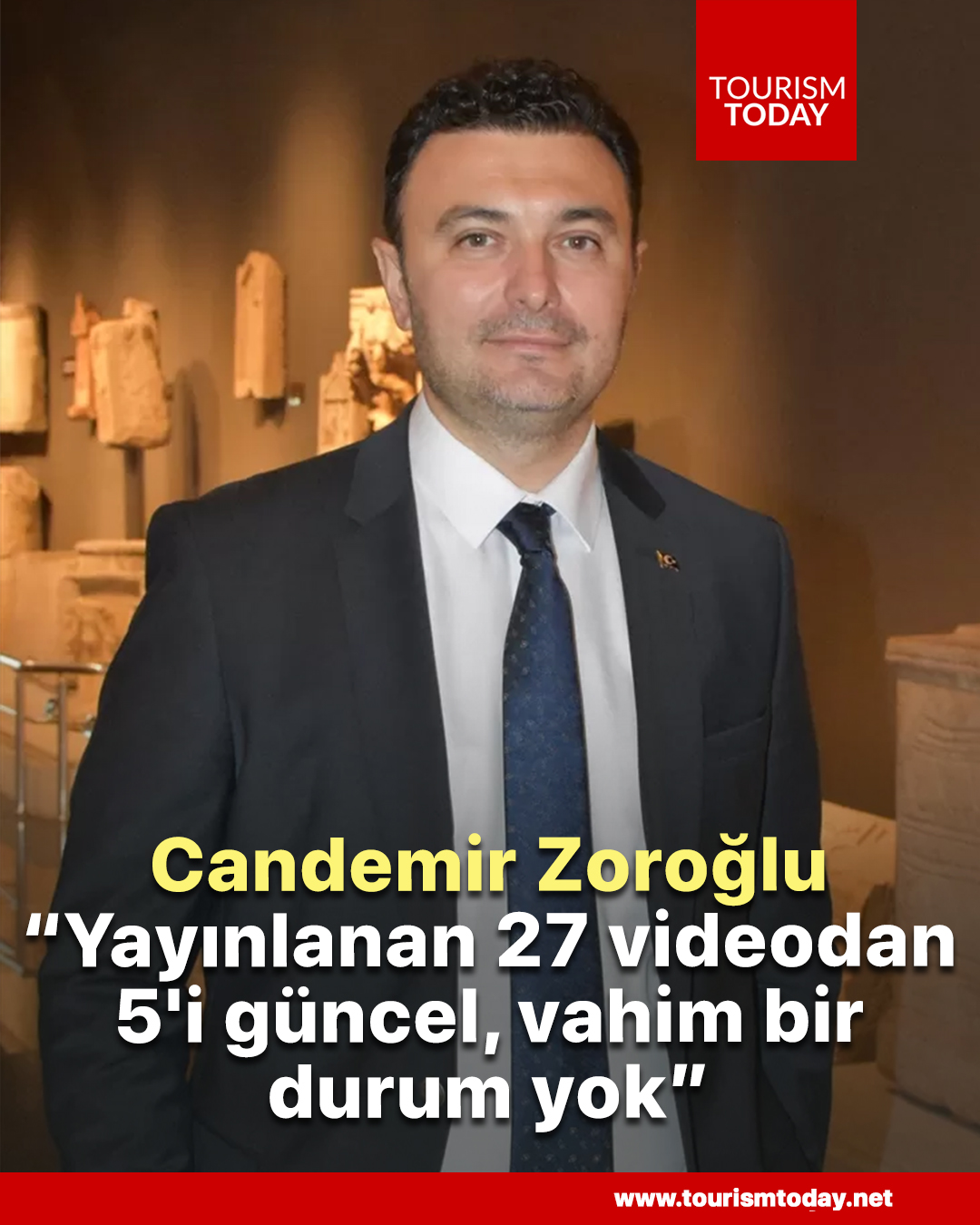 Candemir Zoroğlu: “Yayınlanan 27 videodan 5'i güncel, vahim bir durum yok”