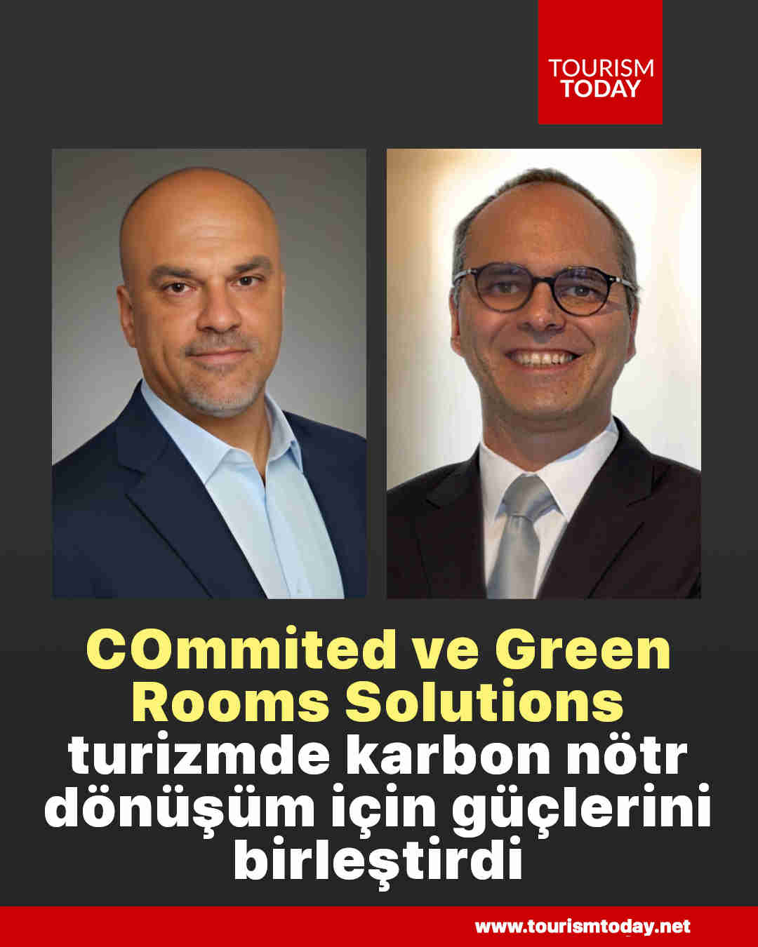 COmmited ve Green Rooms Solutions, turizmde karbon nötr dönüşüm için güçlerini birleştirdi