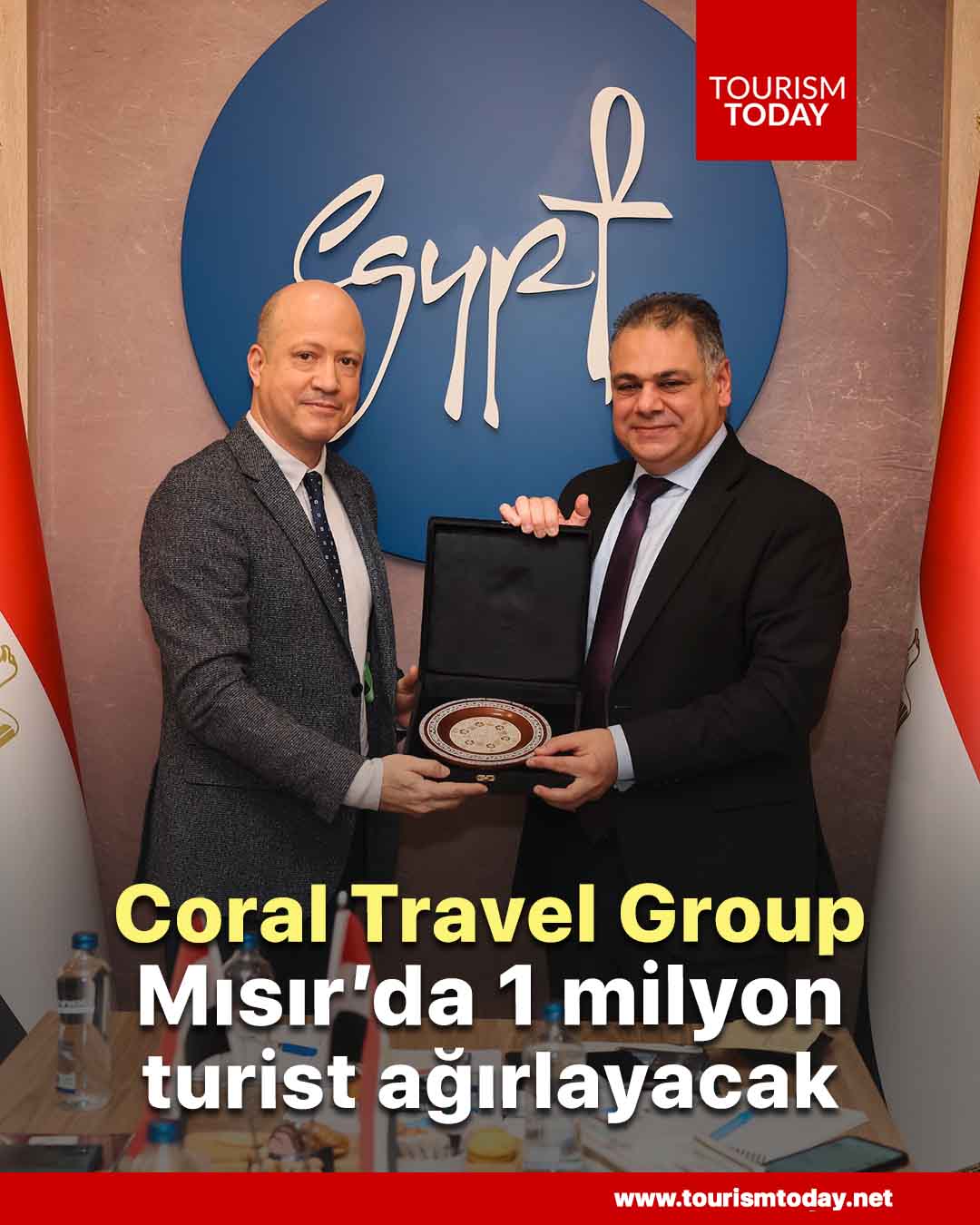 Coral Travel Group Mısır’da 1 milyon turist ağırlayacak